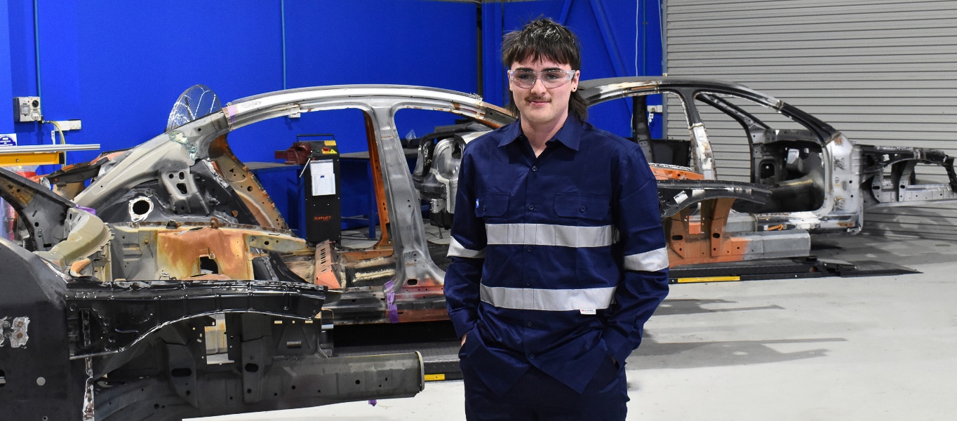Meet Ajay: From Car Enthusiast to Panel Beating Apprentice image